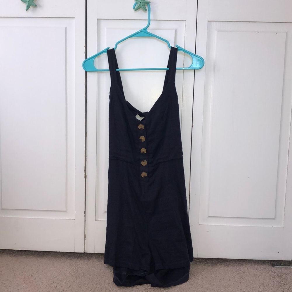 Pacsun Navy Romper